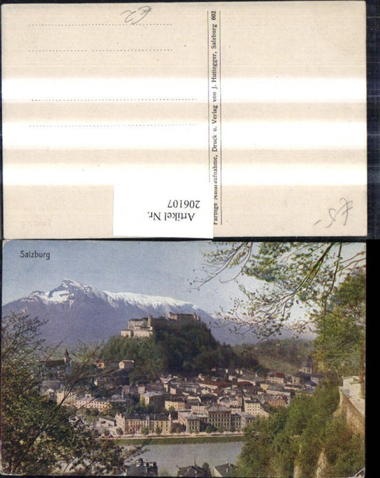 206107,Salzburg Teilansicht Festung Burg