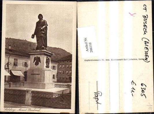 206110,Salzburg Mozart-Denkkmal