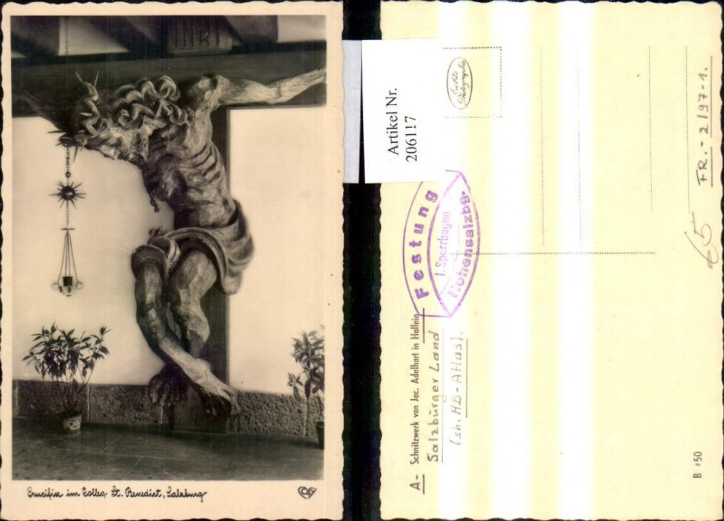 206117,Salzburg Cruzifix St. Benedict Kreuz