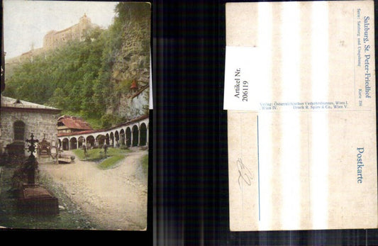 206119,Salzburg St. Peter Friedhof u. Festung Burg