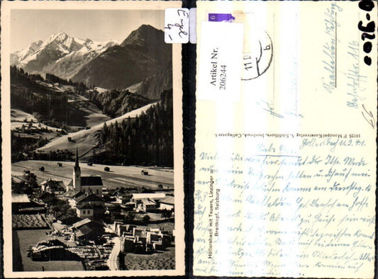 206244,Höllersbach m. Tauern Linzinger u. Breitkopf