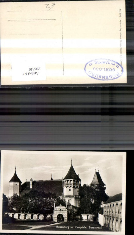 206640,Rosenburg-Mold Rosenburg i. Kamptale Turnierhof