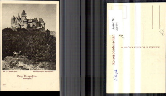 206644,Leobendorf bei Korneuburg Burg Kreuzenstein Südwestseite