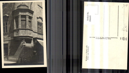 206649,Krems a. d. Donau Wachau Erker v. Rathaus pub Kilophot