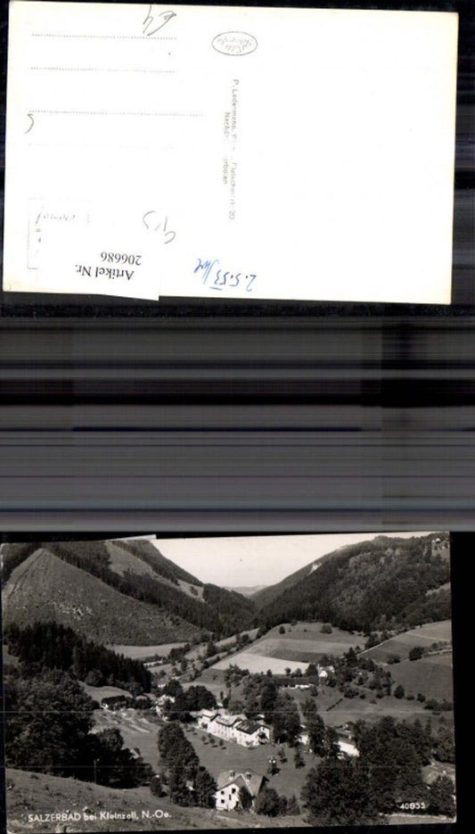 206686,Foto Ak Salzerbad b. Kleinzell