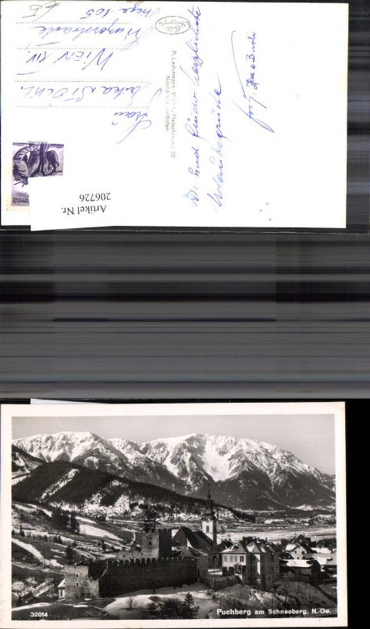 206726,Puchberg a. Schneeberg Winteransicht Foto Ak