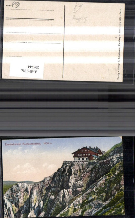 206744,Puchberg Eisenbahnhotel Hochschneeberg