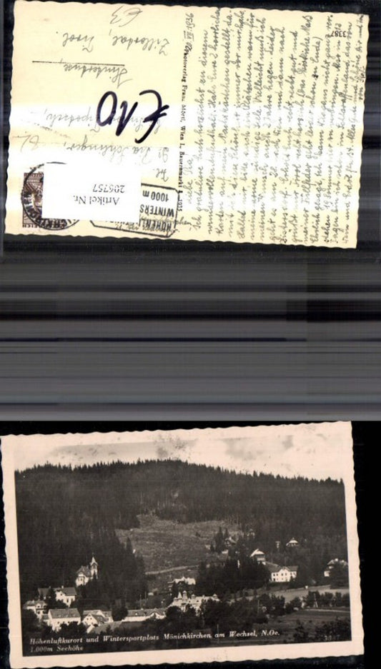 206757,Mönichkirchen a. Wechsel Totale