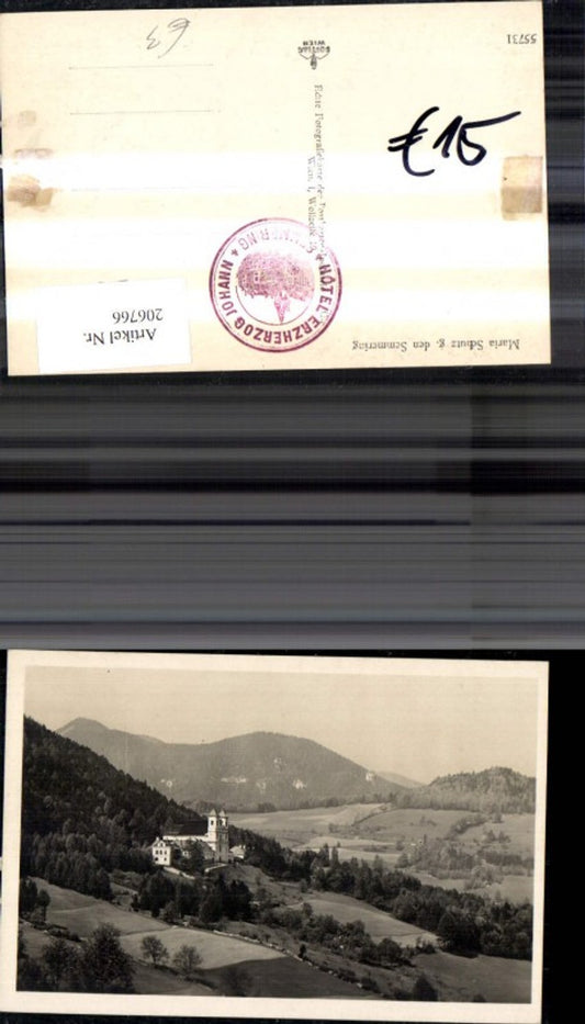 206766,Maria Schutz g. d.  Semmering Schottwien