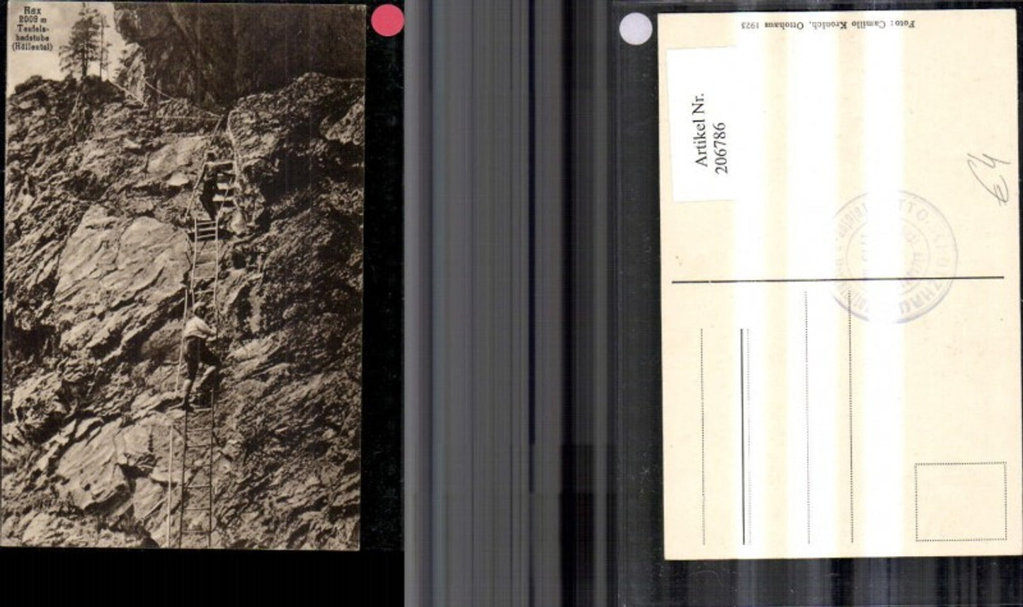 206786,Rax Teufelsbadstube Höllental Leiter Klettersteig m. Personen Reichenau