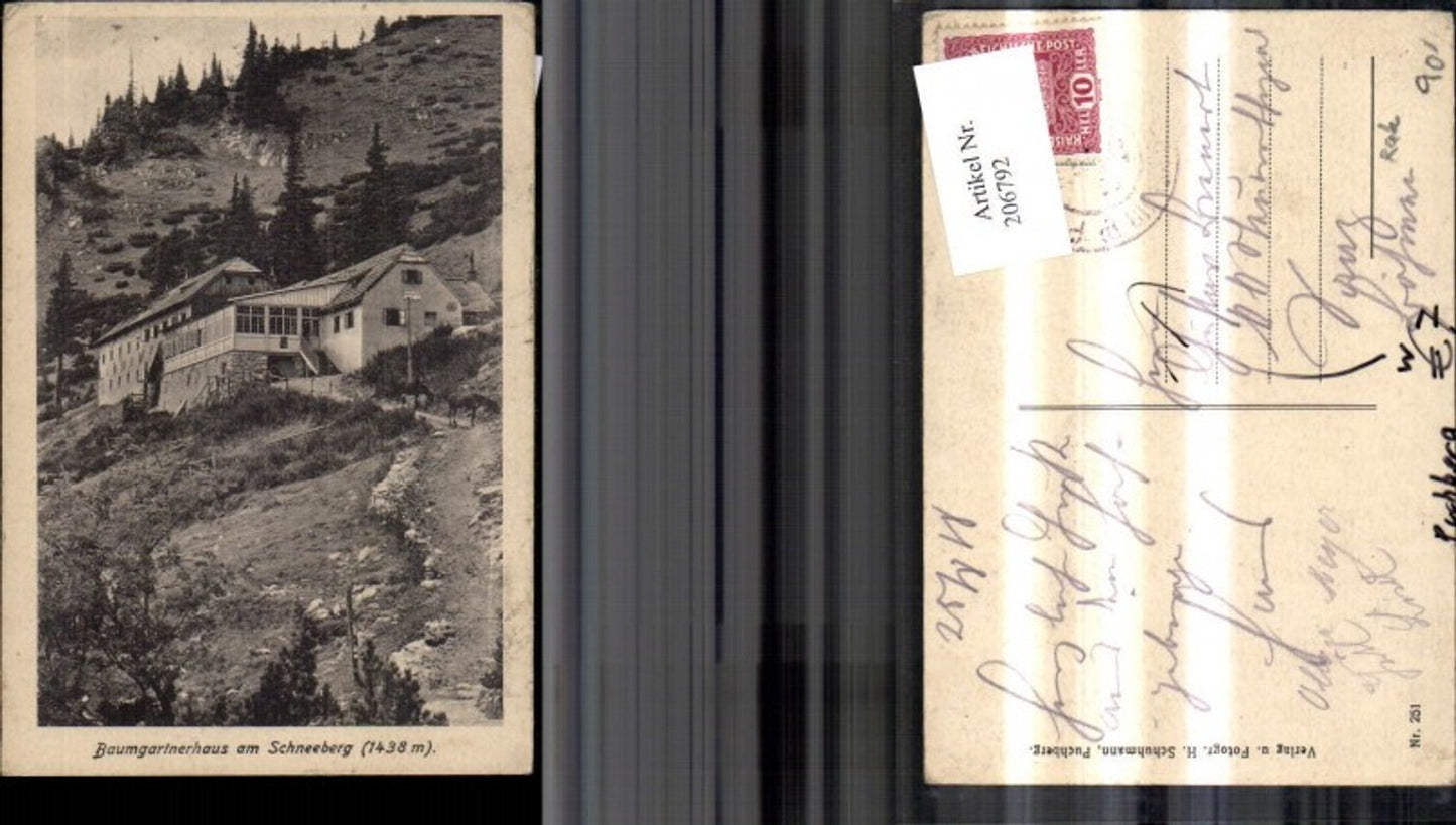 206792,Schneeberg Hotel Baumgartnerhaus Puchberg a. Schneeberg