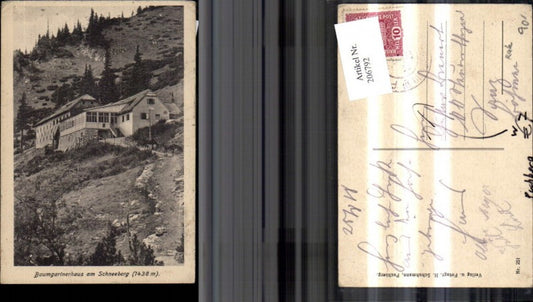 206792,Schneeberg Hotel Baumgartnerhaus Puchberg a. Schneeberg