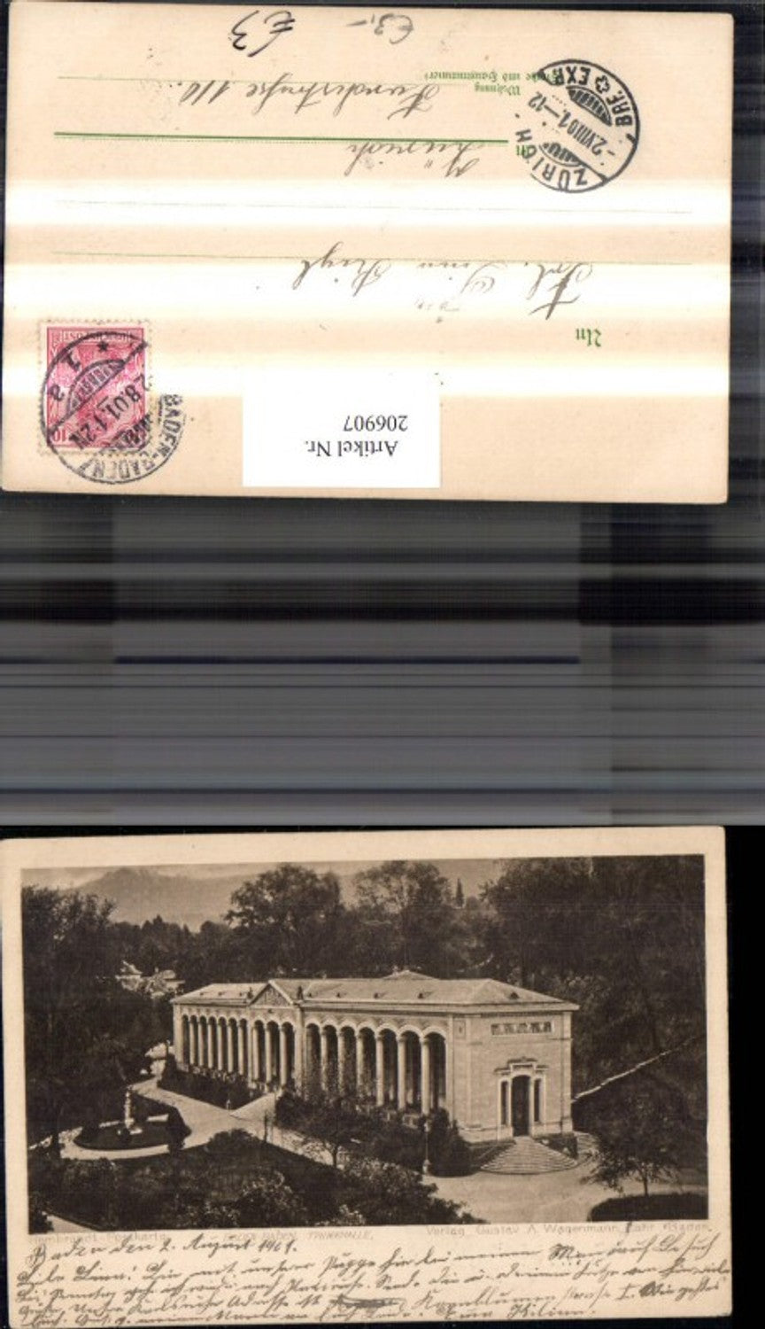206907,Baden-Baden Trinkhalle Halle