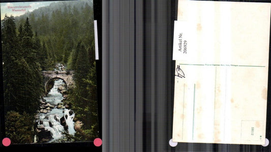 206929, Raumünzach Waterfall Bridge