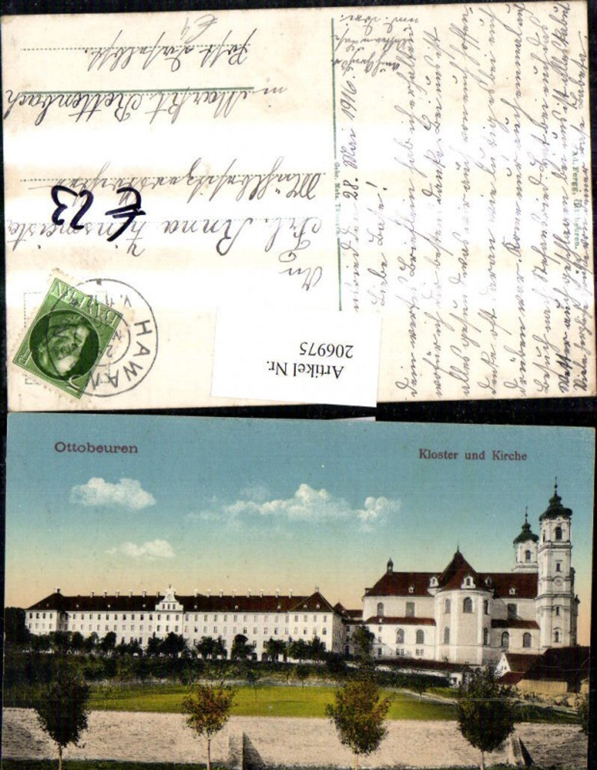 206975,Ottobeuren Kloster u. Kirche