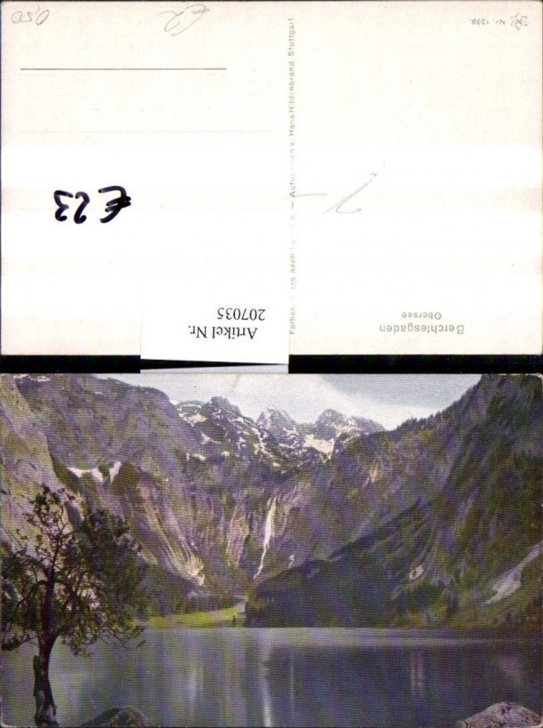 207035,Berchtesgaden Obersee See