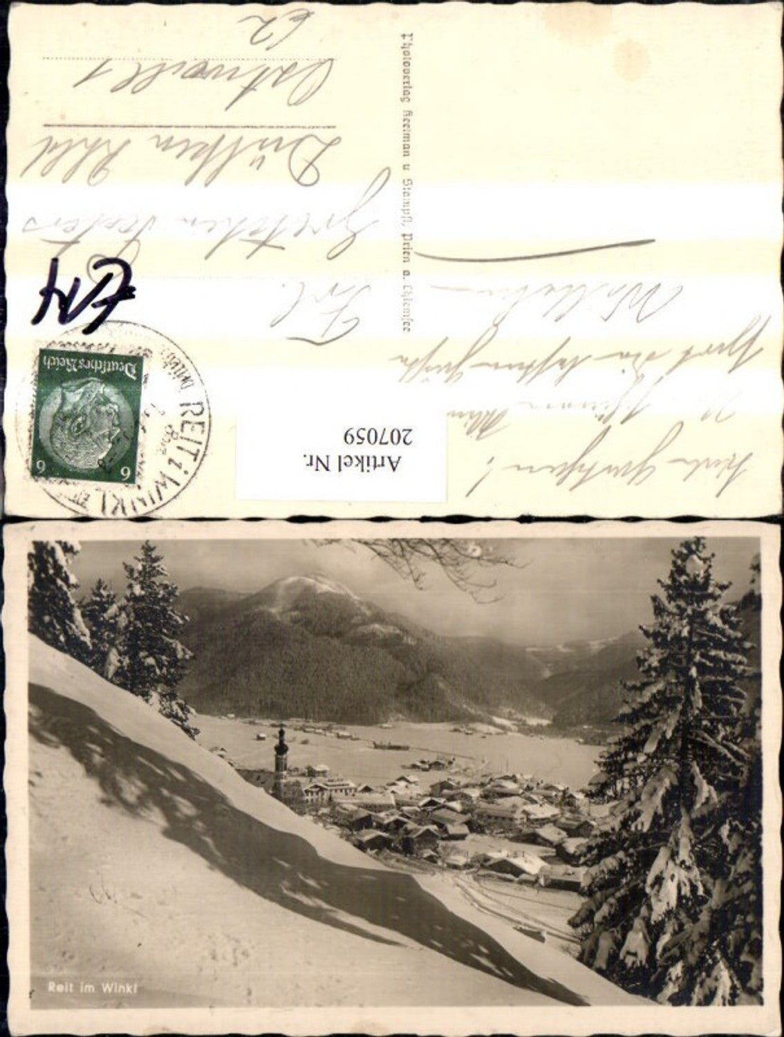 207059, Reit im Winkl Total winter scene