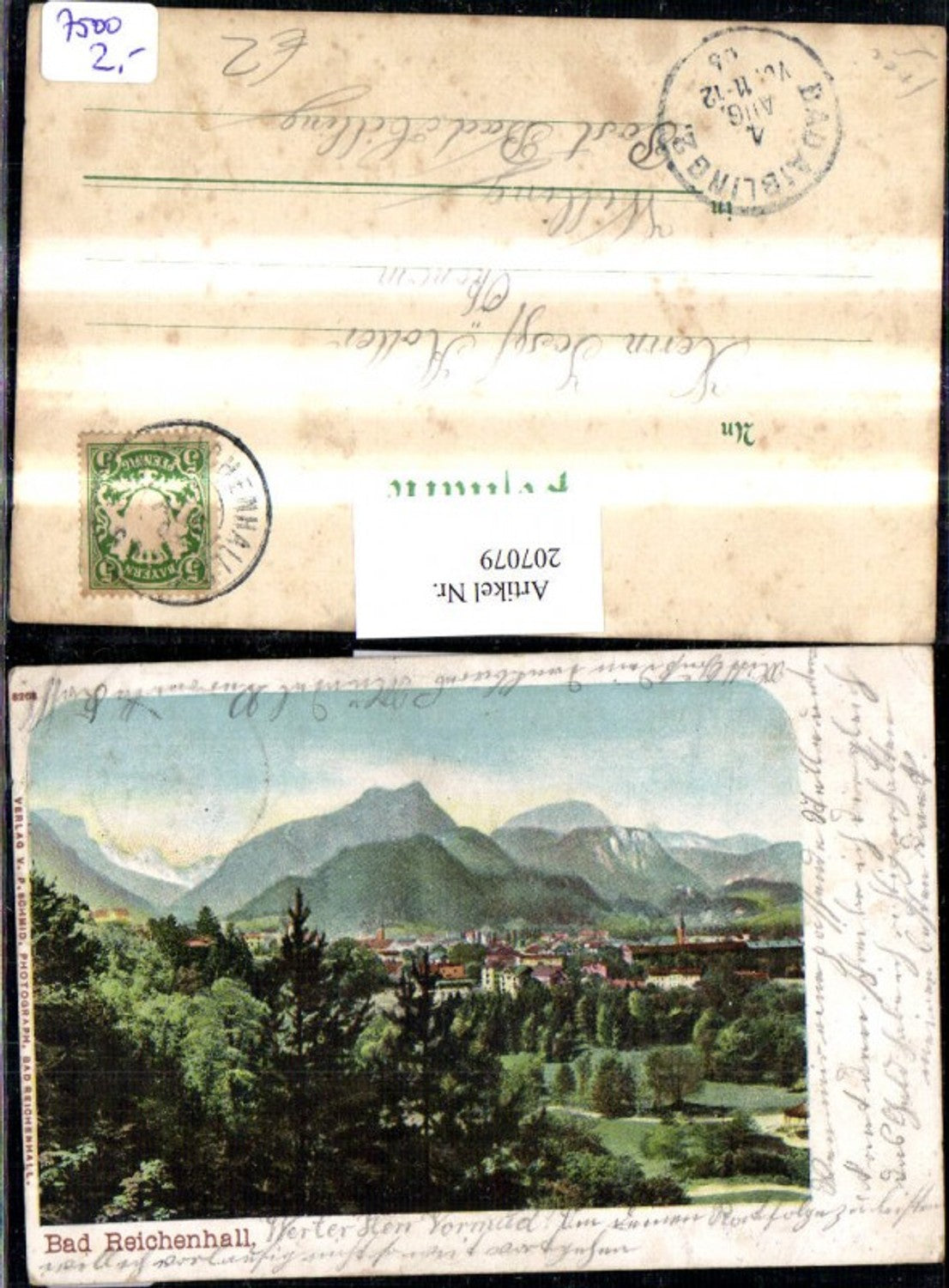 207079,Bad Reichenhall Teilansicht