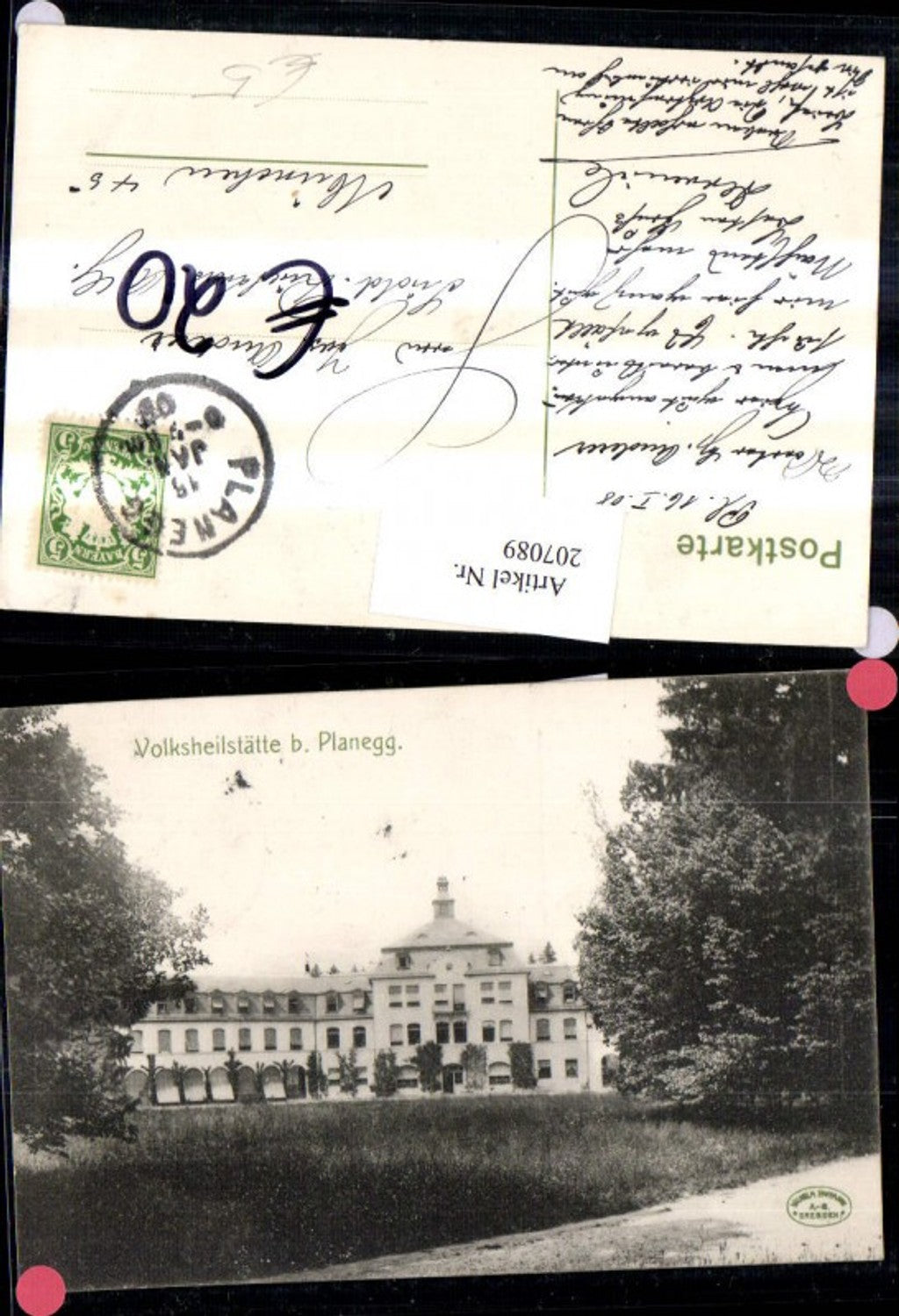 207089,Volksheilstätte b. Planegg