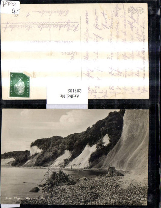 207105,Insel Rügen Wissower Ufer Partie