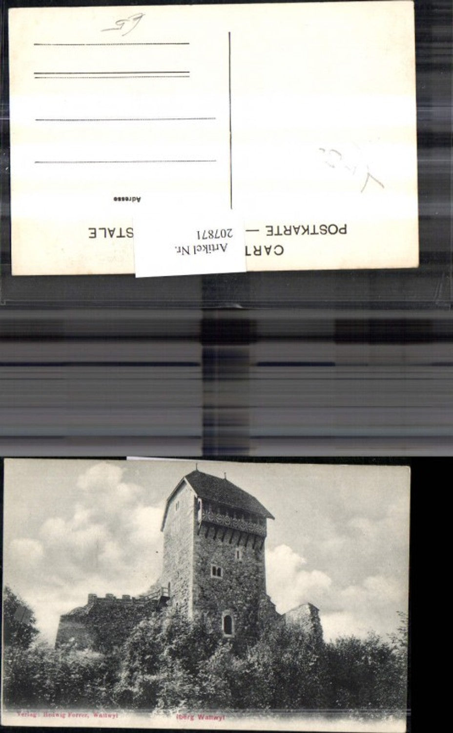 207871,Iberg Wattwyl Burg Kt St Gallen