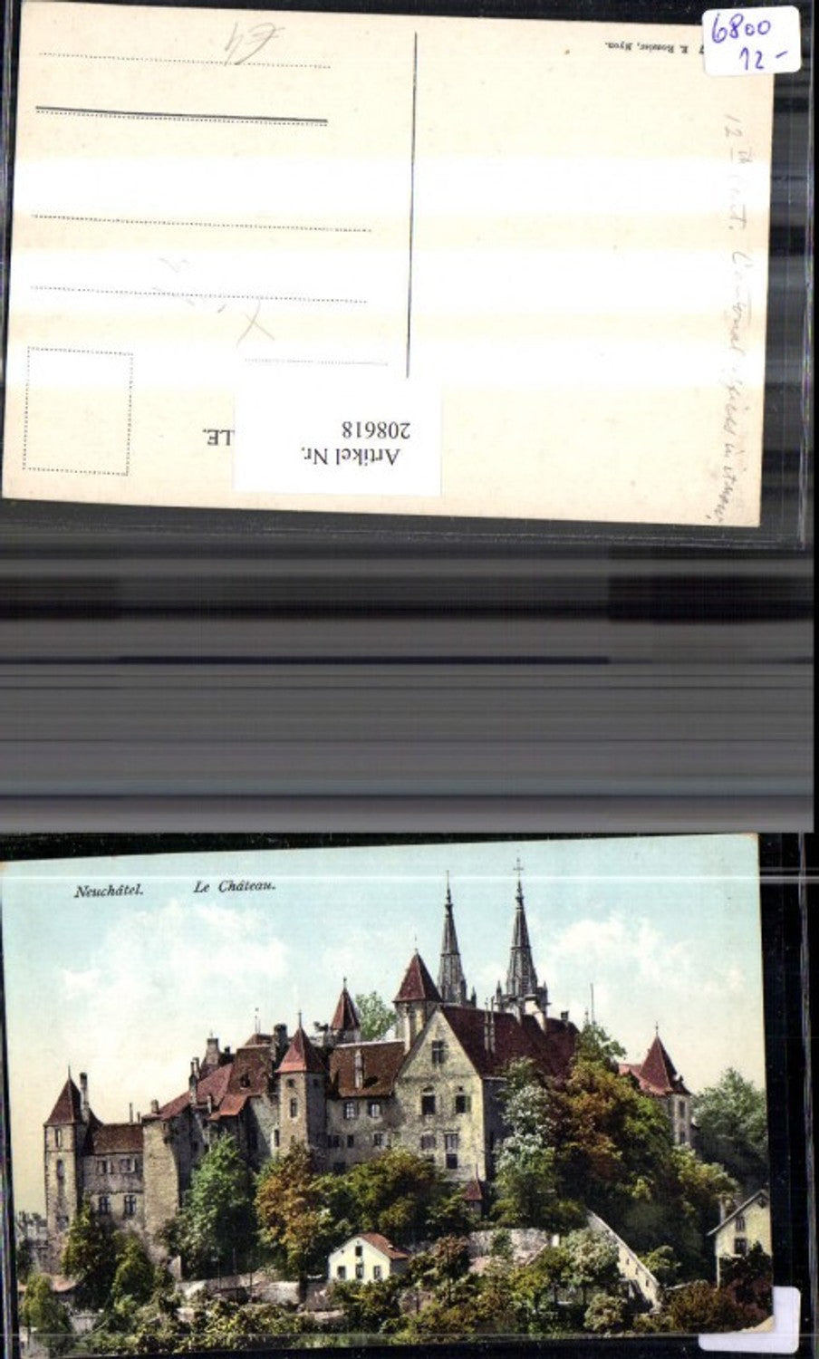 208618,Neuchatel Neuenburg Le Chateau Schloss Burg