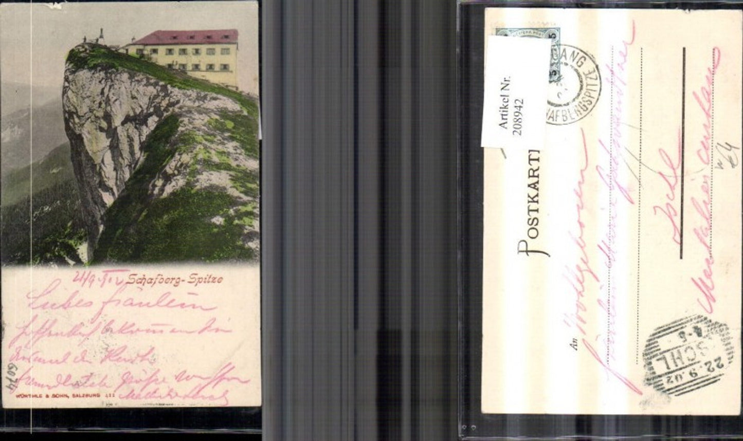 208942,Schafberg-Spitze St Wolfgang a. Wolfgangsee Zahnradbahn Bergbahn