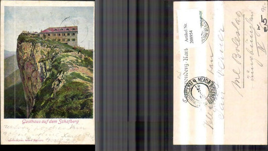 208954,Schafberg-Spitze St Wolfgang a. Wolfgangsee Zahnradbahn Bergbahn Gasthaus