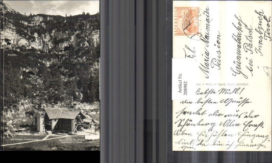 208982,Obertraun Schönbergalm Hausansicht