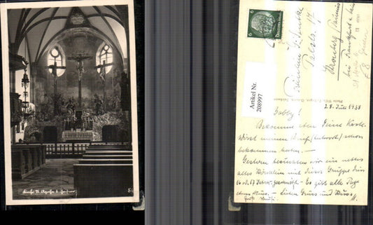 208997,Kirche St Agatha b. Goisern Innenansicht