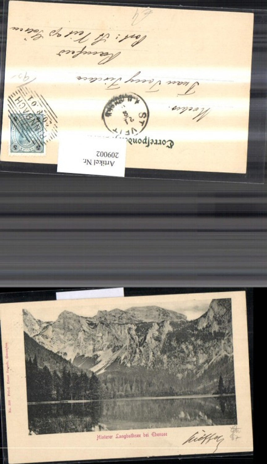 209002,Hinterer Langbathsee See b. Ebensee Partie