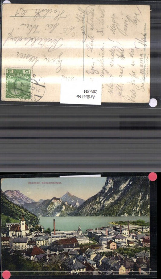 209004,Ebensee Teilansicht im Salzkammergut