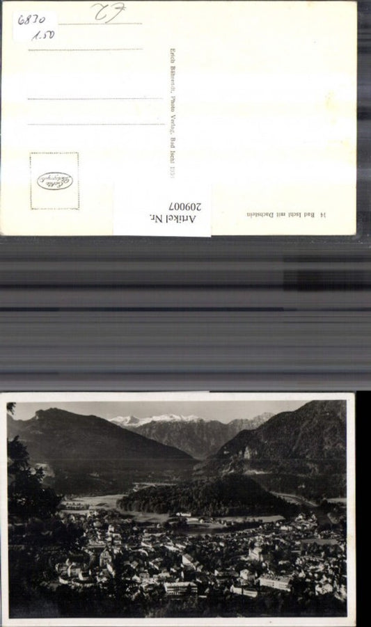 209007,Bad Ischl Totale m. Dachstein