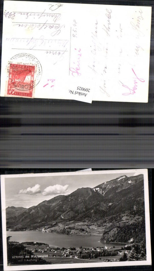 209025,Strobl am Wolfgangsee Totale m. Schafberg