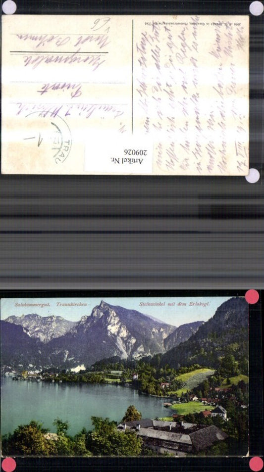 209026,Traunkirchen Steinwinkel m. d. Erlakogl pub Brandt 754