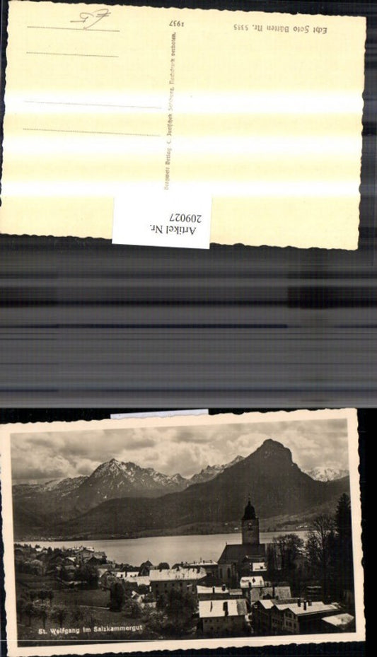 209027,St Wolfgang Teilansicht im Salzkammergut