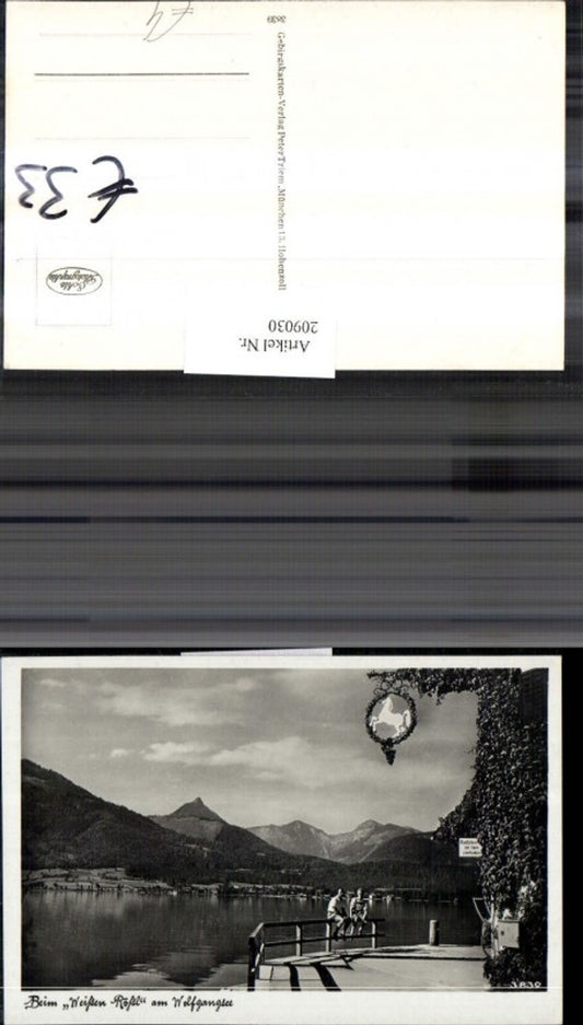 209030,St Wolfgang Hotel „Weißes Rössl“ am Wolfgangsee See