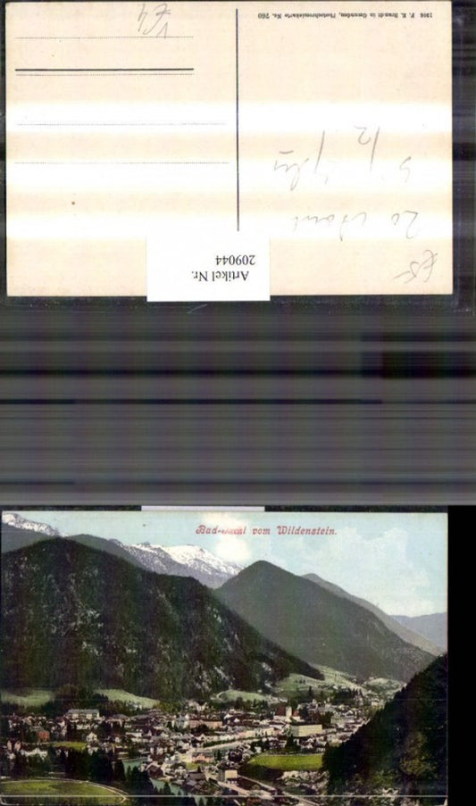209044,Bad Ischl Totale vom Wildenstein pub Brandt 760