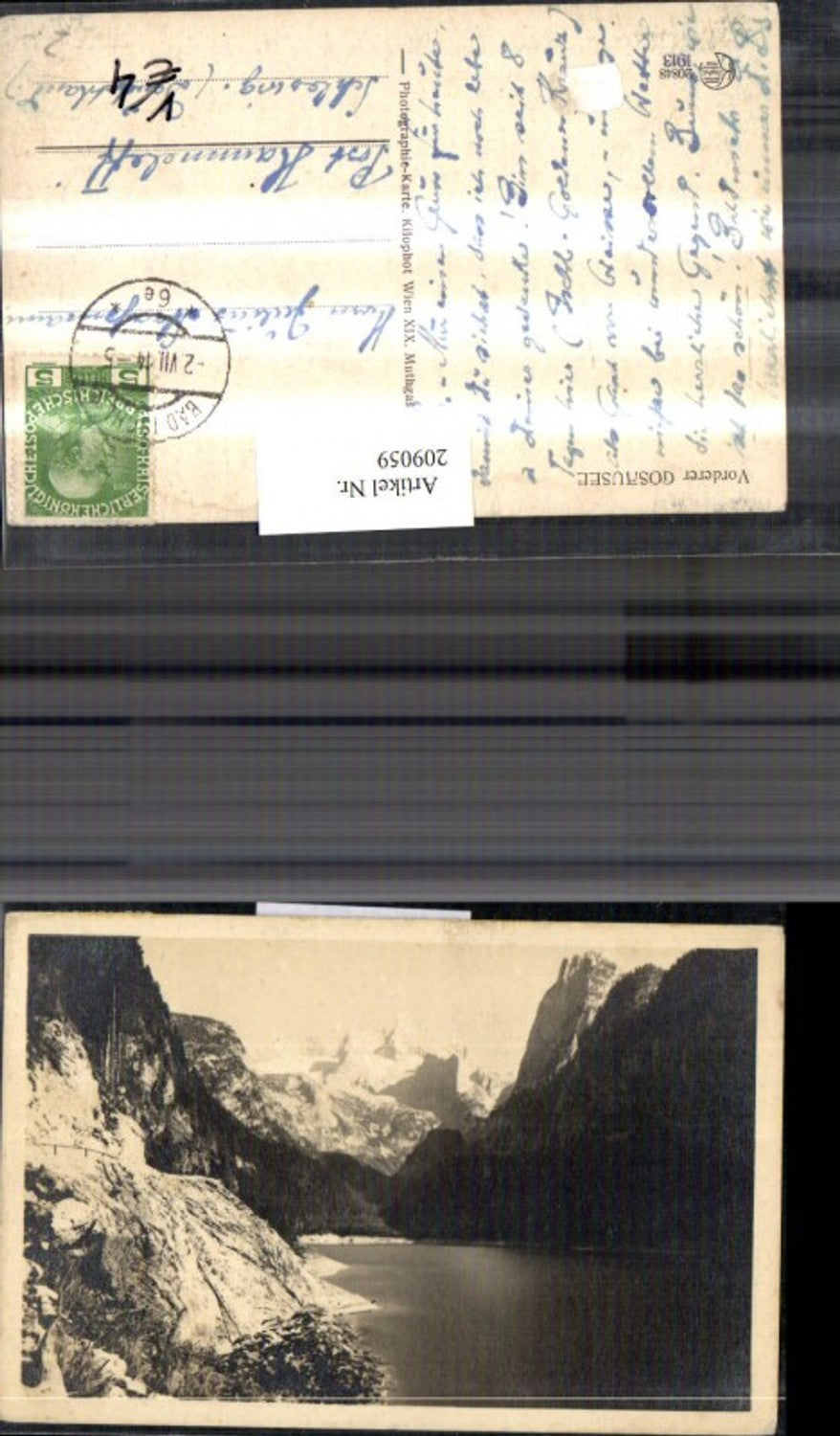 209059,Vorderer Gosausee See b. Gosau Partie pub Kilophot 20848