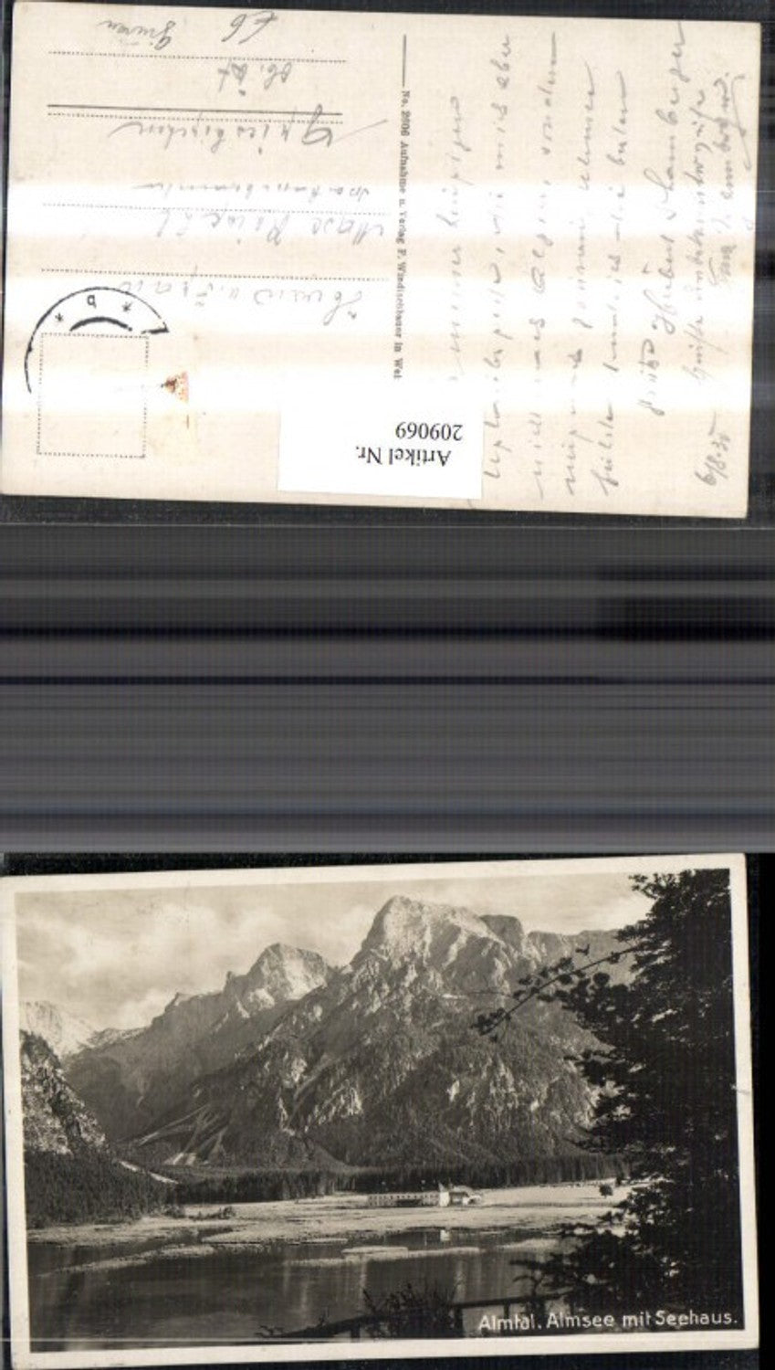 209069,Almtal Almsee See m. Seehaus b. Grünau