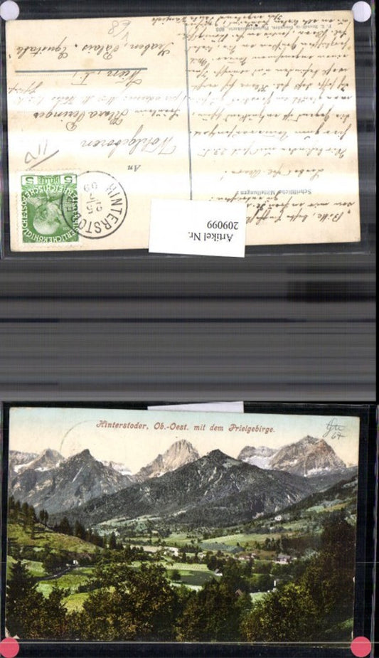 209099,Hinterstoder m. d. Prielgebirge pub Brandt 803
