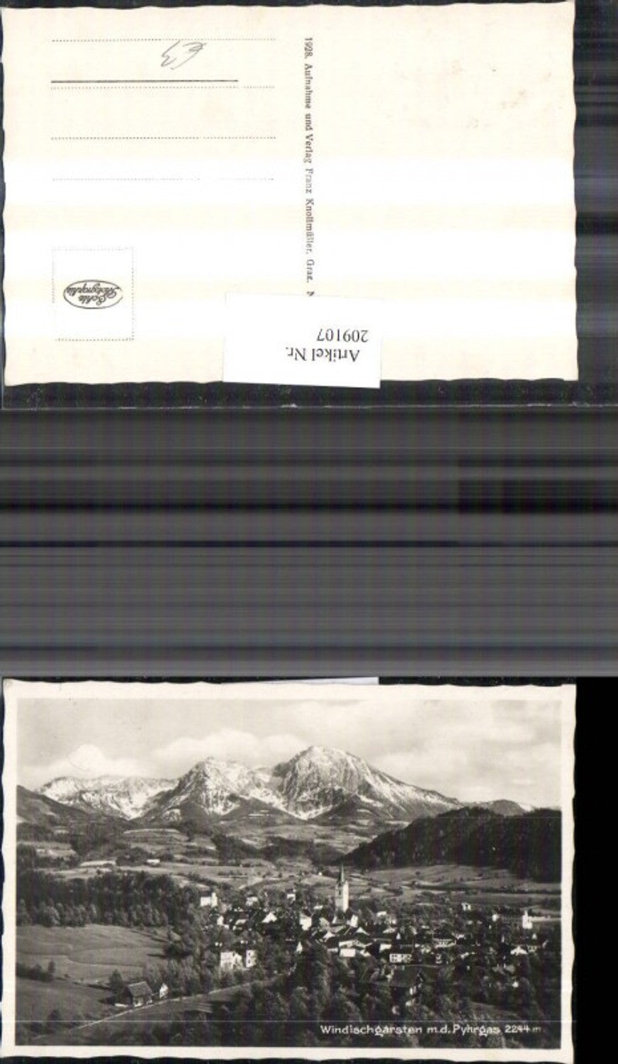 209107,Windischgarsten Totale m. d. Pyhrgas