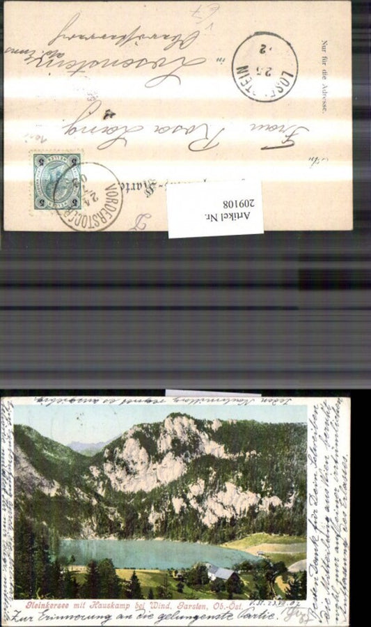 209108,Gleinkersee m. Hauskamp b. Windischgarsten pub Brandt 276