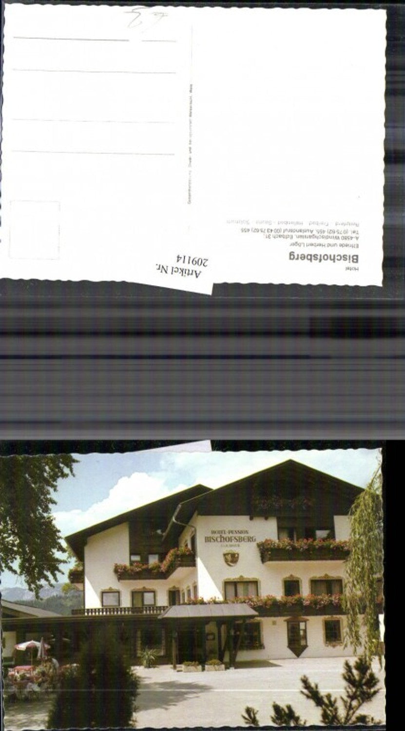 209114,Hotel Bischofsberg b. Windischgarsten Inh. Löger