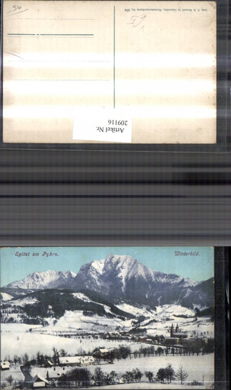 209116,Spital am Pyhrn Totale Winterbild pub Brandt 284