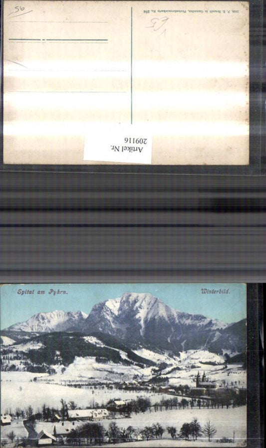 209116,Spital am Pyhrn Totale Winterbild pub Brandt 284