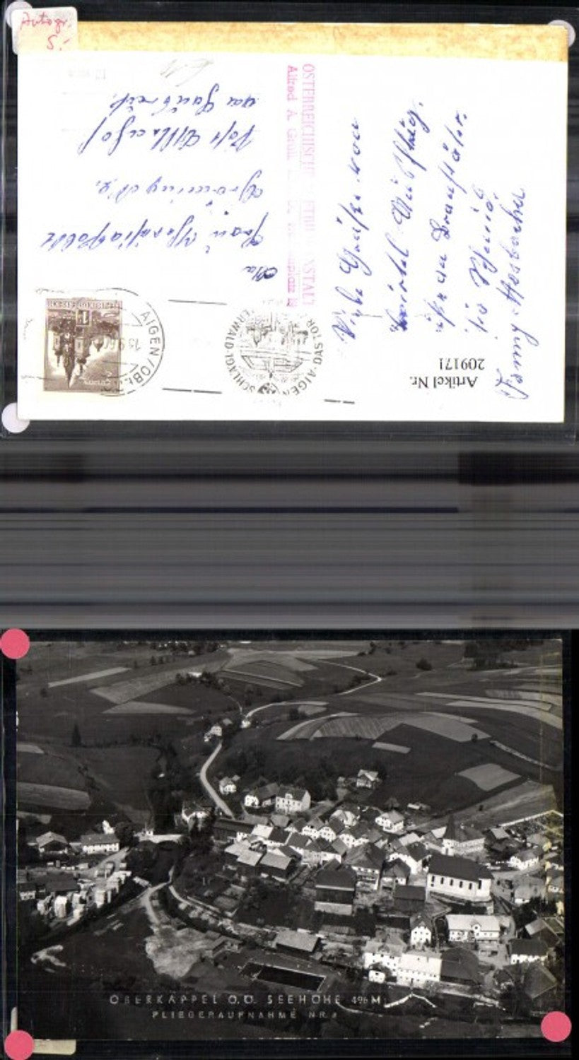 209171, Oberkappel aerial view