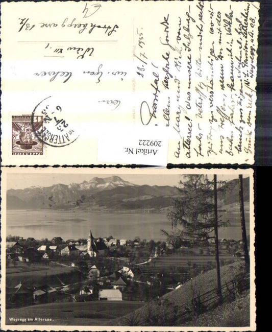 209222,Weyregg am Attersee See Totale