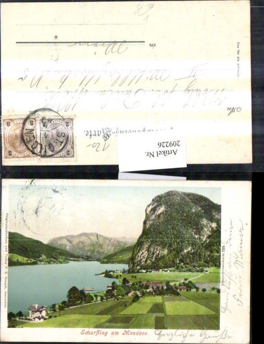 209226,Scharfling am Mondsee Totale See pub Brandt 135