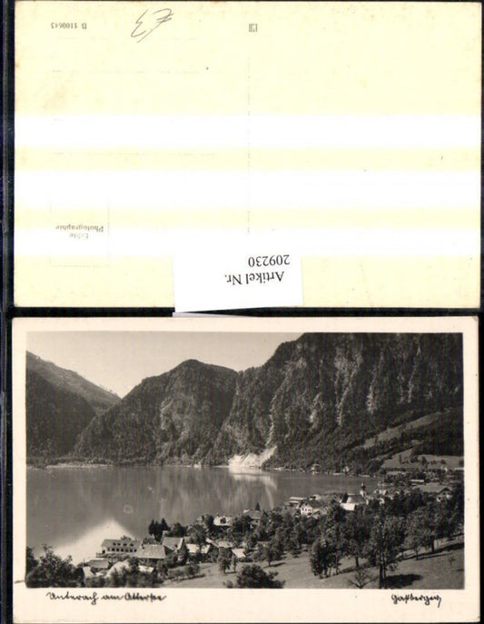 209230,Unterach am Attersee Totale See